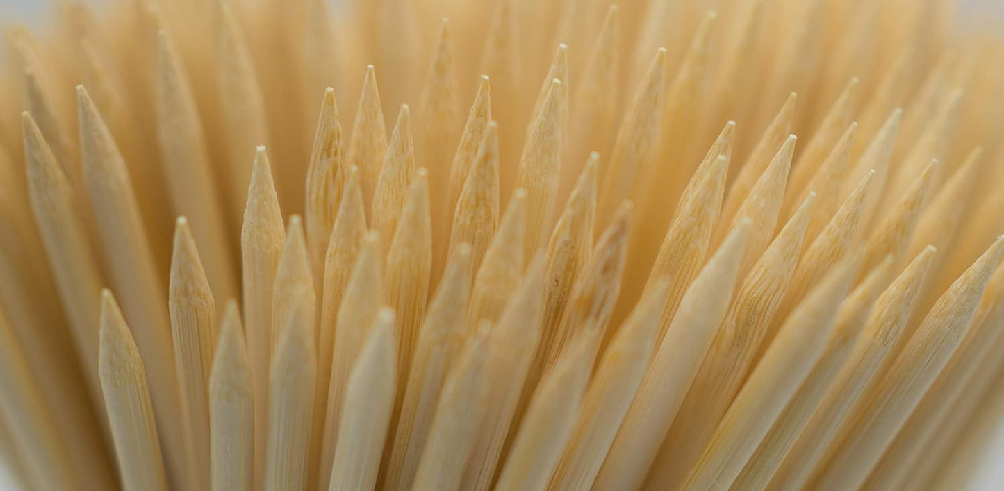 DON PALILLO – 200 Pinchos de bambú 24 cm x 3,8 mm – Especial para barbacoas y brochetas de fruta