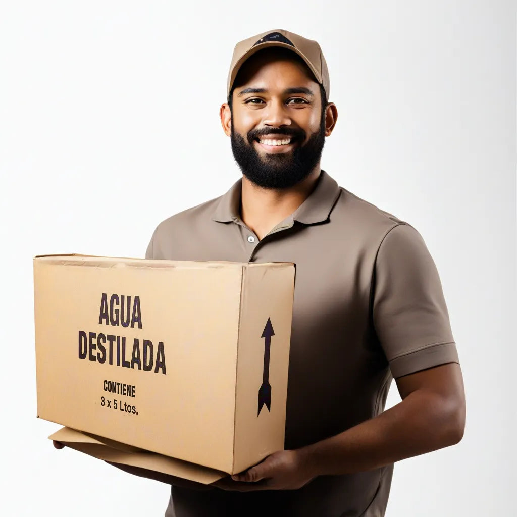 3 X Vilaroa Agua Destilada Desionizada, 5 litros, Apto para CPAP, Autoclaves y Múltiples Usos